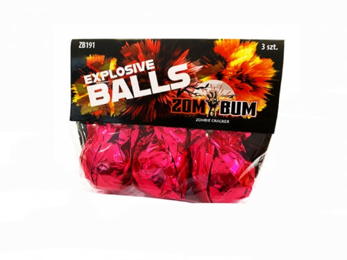 Zom Bum Explosive Balls 3 kom